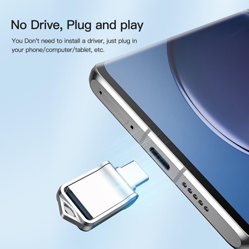 Weistiy 64GB USB-C Drive USB C Flash Drive Dual Drive