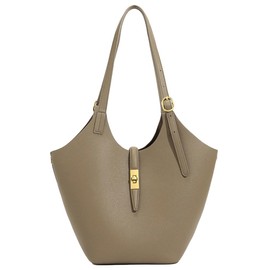 Soft Vegan Leather Bucket Tote Bags for Women Large Shoulder Crossbody Purse Working Handbags Ladies Satchels 2pcs