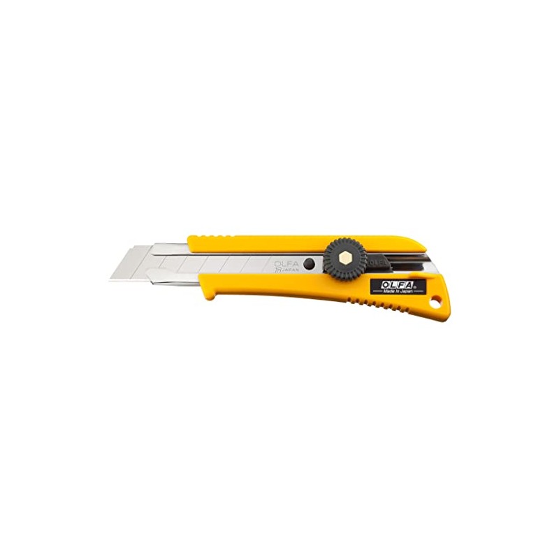 OLFA 18mm Heavy-Duty Utility Knife (L-2) - Multi-Purpose Custom Cutting