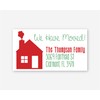 40ct - Christmas Address Labels, We Have Moved Address Labels,