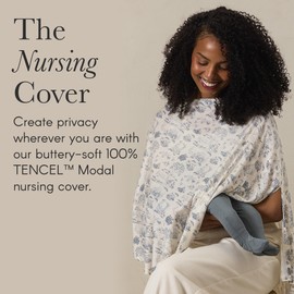 Solly Baby Nursing Cover, Ultra-Breathable, Lightweight Breastfeeding Cover-Up, Buttery-Soft Fabric, Universal Fit, Postpartum Essentials, Newborn Must Haves, Spelt