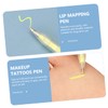 Mikinona Embroidered Eyebrow Pen 1mm Tip for Makeup Artists and