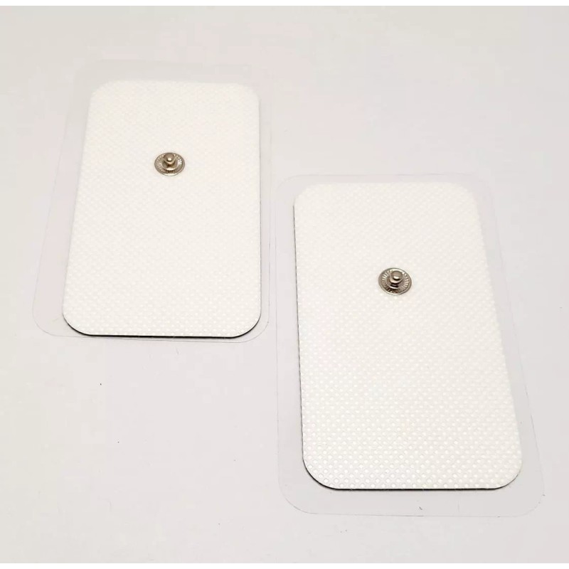 Zunzunta 2 Electrodos Pads Con Gel 5 X 9 Centímetros