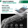 Fire Pit Cover Square for In Ground Firepit,420D Oxford Waterproof