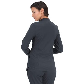 KOI Basics 450 Women's Andrea Scrub Jacket (Charcoal, Medium)