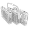 VIOKS Cutlery Basket for Dishwashers with Handle 3-Piece Replacement for