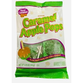 Tootsie Caramel Apple Pops Green 3.75 oz (Pack oF 3)…