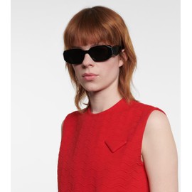 Rectangle Sunglasses for Women Retro Square Sunglasses UV400 Protection Black/Grey