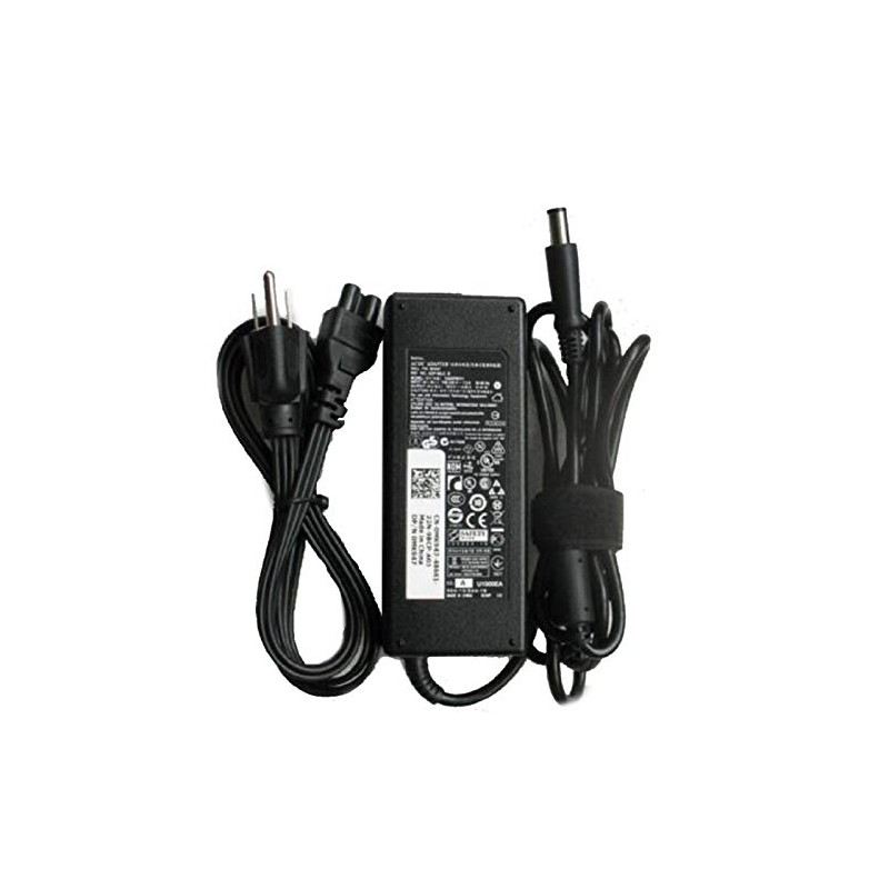 Genuine 90W 19.5V 4.62A AC/DC Adapter Compatible with Dell PA3E