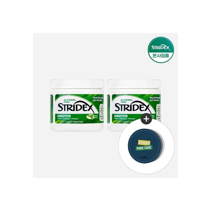 Stridex [CJ Exclusive] Sensitive 55 Sheets + 55 Sheets (Free