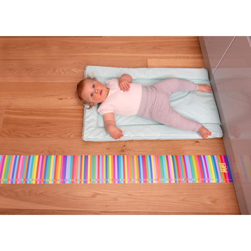 Measure Me! Roll-Up Height Chart For Children - Rainbow Rows