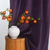 Roslynwood Deep Purple Velvet Curtains 108 inches - Super Soft