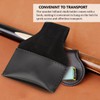 Billiard Chalk Holder, Pouch Pool Cue PU Leather Chalk Holder