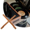 Tabanzhe Elegant Wooden Plate Holder Display Stand - Showcase Your