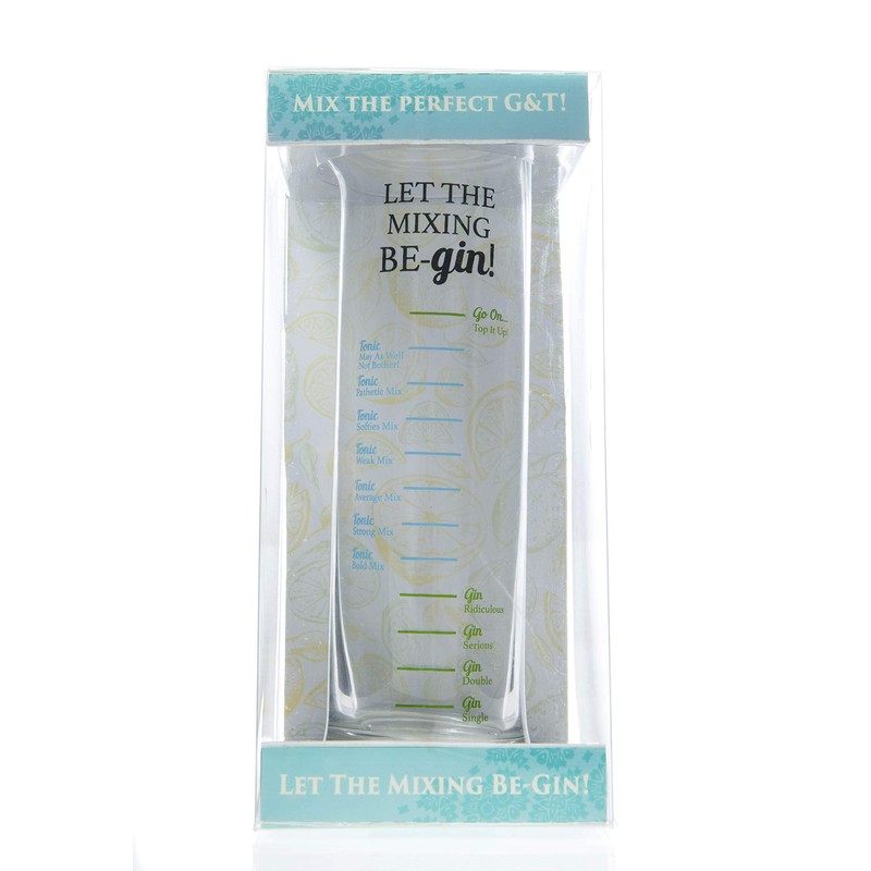 Boxer Gifts GWR011 Let The Mixing Be Gin Novelty Spirit