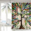 YISUMEI Shower Curtain 90 x 180 cm, Dries Quickly, Washable,