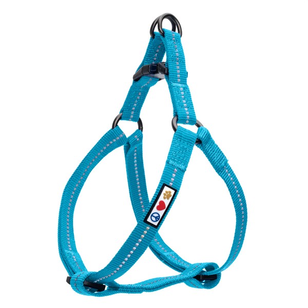 Pawtitas Recycled Dog Harness with Reflective Stitched a Puppy Harness