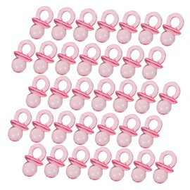 VICASKY 150pcs Acrylic Pacifiers for Shower Games Funny Mini Dummies for Shower Favors Boy Girl