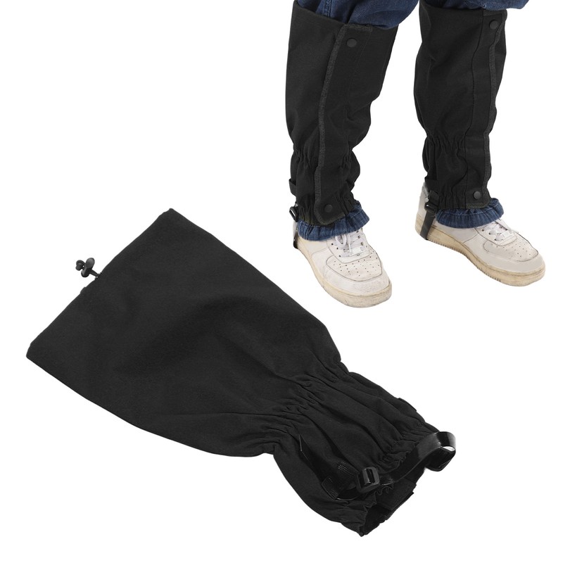 1 Pair Leg Gaiters Oxford Cloth Waterproof Sand Proof Breathable