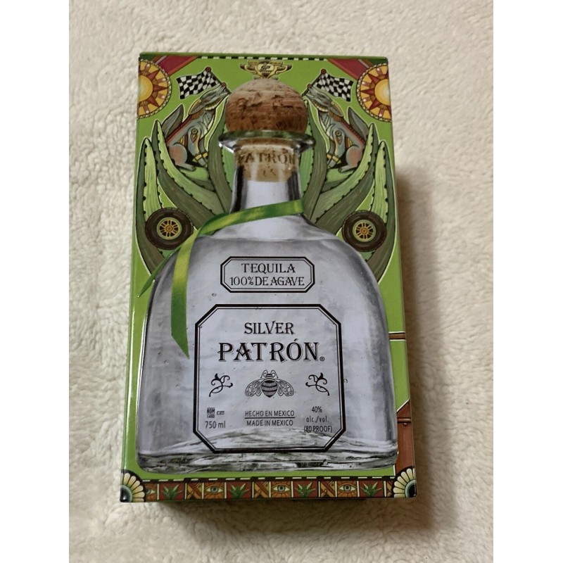 Patron Silver Limited Edition 2023 Collectable Tin Sergio Perez Love