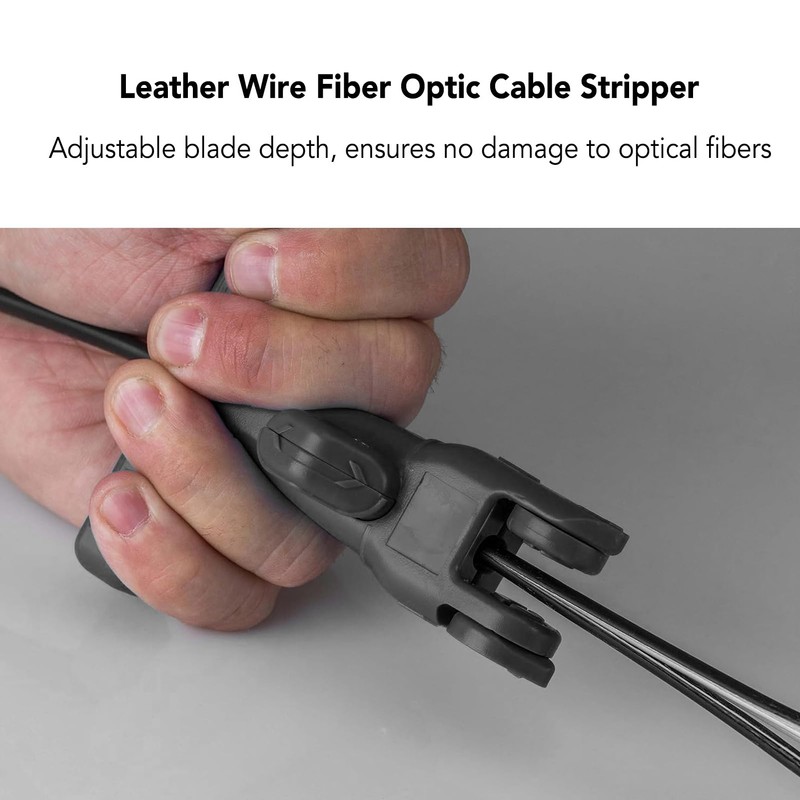 Fiber Optic Drop Cable Slitter, Fiber Optic Stripper, Versatile Use,