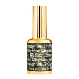 DND DC 9D Cat Eye Gel Polish DND 9D Cat Eye Smoothie, Unicorn, Creamy Collection (#29 – Misty Moss, 0.6 OZ)