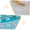 CORHAD 150 pcs Mini Clear Pacifiers Acrylic Pacifiers for Shower