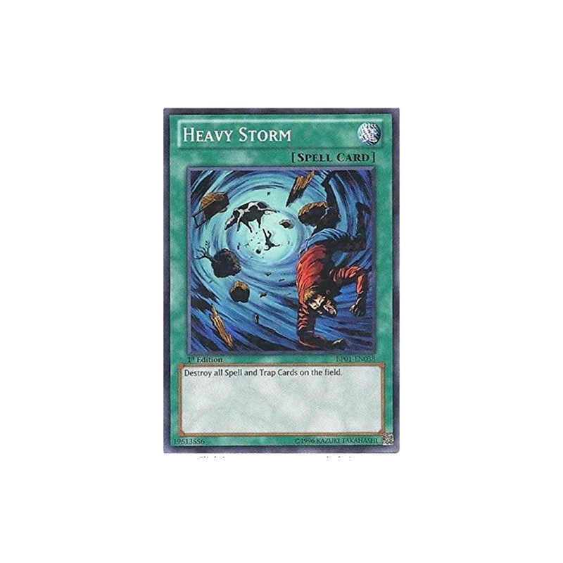 yugioh - Heavy Storm BP01-EN038 1st Edition Rare - Battle