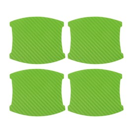 INFINAUTO 3D Car Door Handle Scratch Protector, 90x100mm Car Door Handle Protective Film Green, 4 Pcs