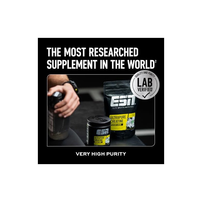 ESN Ultrapure Creatine Monohydrate, Neutral, 250 g, 71 Servings