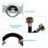 Marvexi 1Pcs Rubber Washing Machine Connector, 3/4 In. FHT Y-Mixer