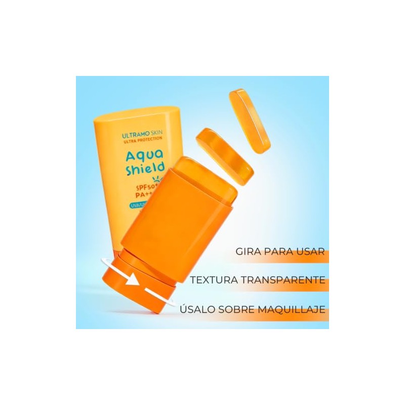 ULTRAMO Protector Solar en Barra, Bloqueador Solar SPF50+ PA++++ UV