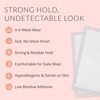 Beautify No-Shine Hair Extension Tape Tabs, Double Sided Replacement Tape