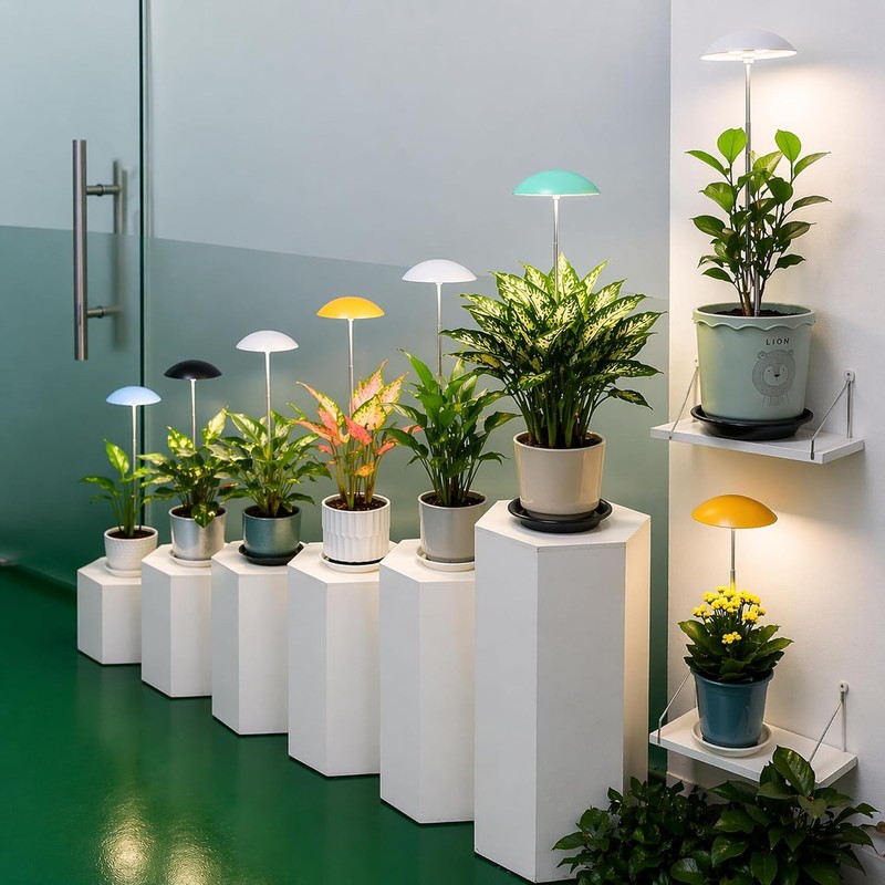 Smart LED Grow Light for Indoor Plants, Programmable Timer and