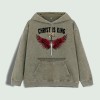 Christ Is King Graphic Hoodie 100% Cotton US Warehouse 6