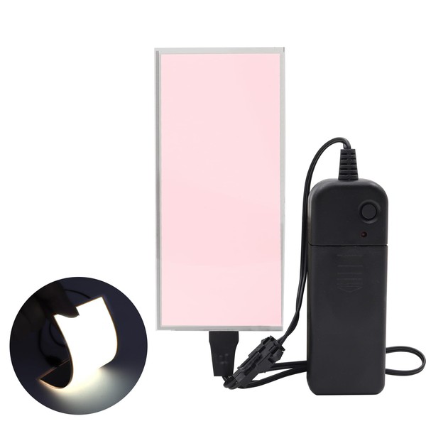 12cm x 5cm DIY EL Cuttable Backlight Decoration/Cosplay/Warning Constant Bright