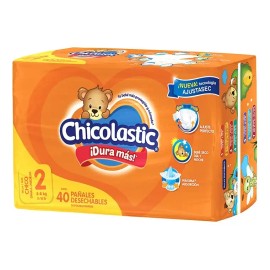 Pañales Chicolastic Classic Talla 2 Unisex