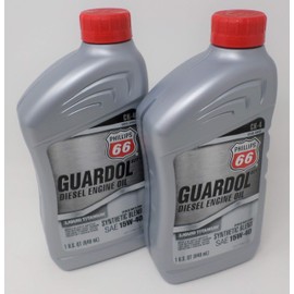 Phillips 66 15W40 Guardol Diesel Oil Quart 1077867 (Pack of 2)