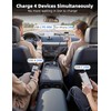 Toothank 4 in 1 Retractable Car Charger