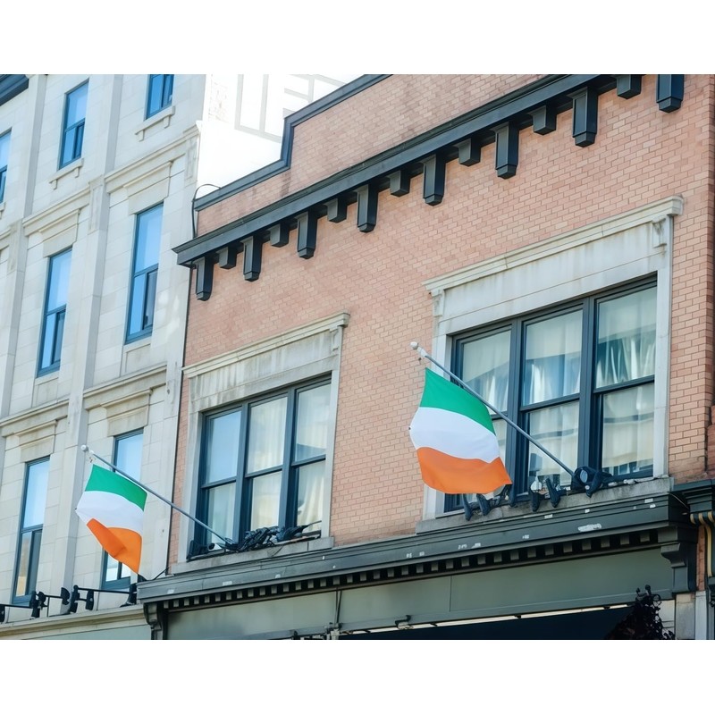 TOPFLAGS Irish Flag 3x5 Outdoor Heavy Duty Ireland Flags for