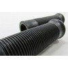 Black Jackhammer Anderson Style Rubber Grips for use with 1"