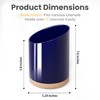 KITEISCAT Large Ceramic Utensil Holder for Kitchen Counter, Modern Crock