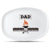 R HORSE Dad Grill Platter Gift Father BBQ Serving Tray