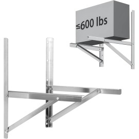 lukar Outdoor Wall Mounting Bracket for 9000-36000 BTU Universal Mini Split D...