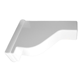 Weatherables Pergola Finial Cap – White Vinyl Pergola End Cap for a Finished Look, Made for True 1.75in x 3.5in Post
