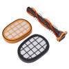 Vacuum Roller Brush Yellow Black Filter Replacement Vacuum Clerner Accessory