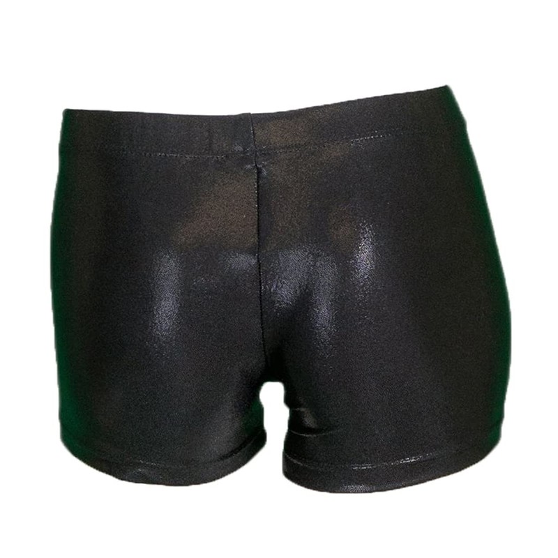 Aosva Baby Girls' Sparkle Dancing Tumbling Athletic Gymnastics Sparkle Black
