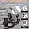 Kinetic Recovery Tow Rope 1-1/8" x20ft Offroad Snatch Strap 48000lbs