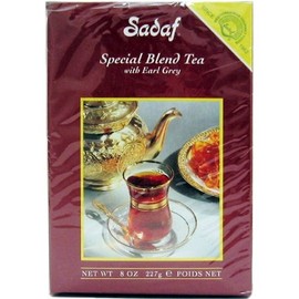 Sadaf Special Blend Tea EG, 8-ounces (Pack of 4)