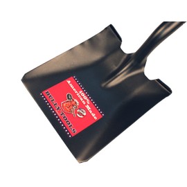 Bully Tools 62520 35 in. Fiberglass D-Grip Handle 14-Gauge Steel Square Point Shovel